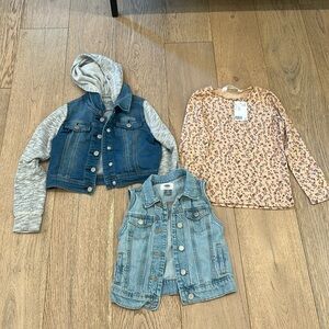 Girls size 6/8 jacket bundle